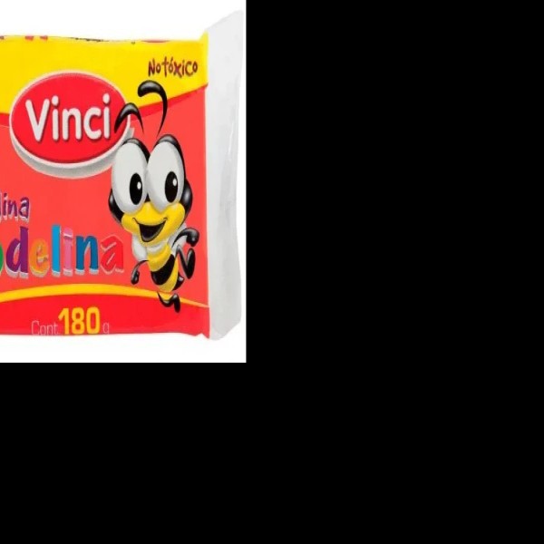 PLASTILINA MODELINA VINCI 180G. ROJO E.5 C.100